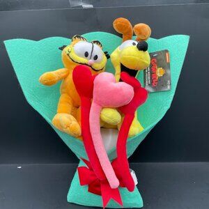 2025 Nickelodeon Plush Bouquet Garfield Odie Plush Valentines Wal Mart Exclusive